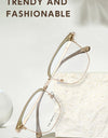 Ultra-light Comfortable Big Eyewear TR90 Pure Titanium Retro Square Optical Prescription Glasses Frame
