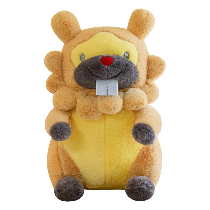 70cm Kawaii Pokemon Bidoof Plush Toy Bidoof Stuffed Doll Sleeping Pillow Cute Plushie Kids Birthday Gift for Children Wholesale