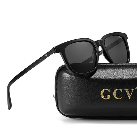 Cat Eye Square Acetate Polarized UV400 Fashion Sunglasses for Outdoor Driving Fishing Eyewear