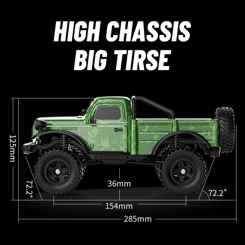 2.4G 4WD Remote Control Off Road Pickup Truck