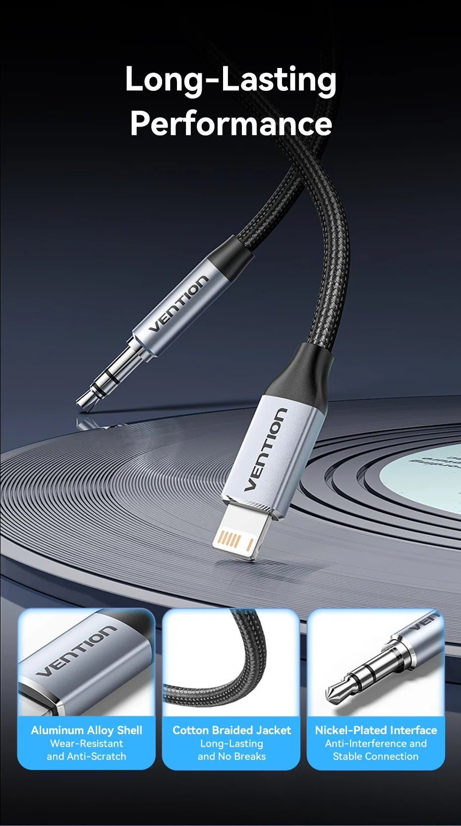 Adapter for iPhone DAC Lightning to 3.5mm Headphone Adapter for iPhone 14 12 Pro max xr Aux Cable Phone Accessories