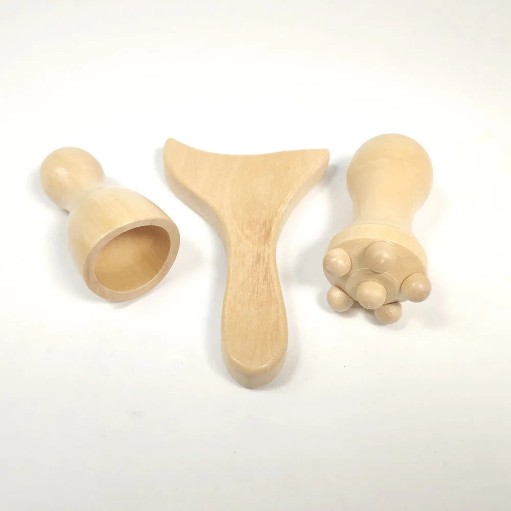 Face Massager Wood Therapy Facial Lifting Maderoterapia Gua Sha Wrinkle Remover Skin Scraper Anti Cellulite Neck Lift Tool