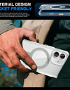 For iPhone 16 Case with Camera Control Capture Button UB Mag Stand Series Shockproof Protective Magnetic Phone Case