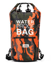 30L 15L Waterproof Dry Bags With Wet Separation Pocket Backpack For Kayaking Boating Swimming Outdoor Sports Bag XAZ9