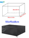 Corner Outdoor Sofa Cover Garden Rattan Corner Furniture Cover V Shape Waterproof Sofa Protect Set All-Purpose Dust Covers