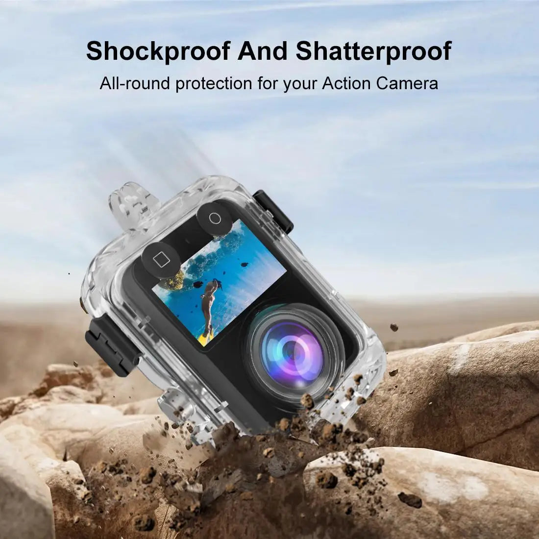 40 Metre Waterproof Diving Housing Case for DJI Osmo 360 and Osmo 360 II