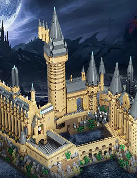 6000+Pcs Harry Potter Mini Building Blocks Sets Birthday Gifts for  Adult Magic Castle 3.5mm Blocks Creative Toys