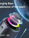 Portable Bluetooth Speaker Double Diaphragm Wireless Subwoofer Waterproof Outdoor Sound Box Stereo Music Surround