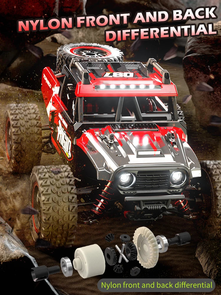 RC Car 4WD Thunder High Speed off-road vehicle Brushless four-wheel drive Thunder off-road vehicle RC Toy