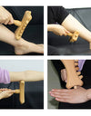 1 PC Wood Massage Stick Wooden Therapy Massage Tools, Home Gua Sha Lymphatic Drainage Tool,Relief Muscle Soreness Anti Cellulite