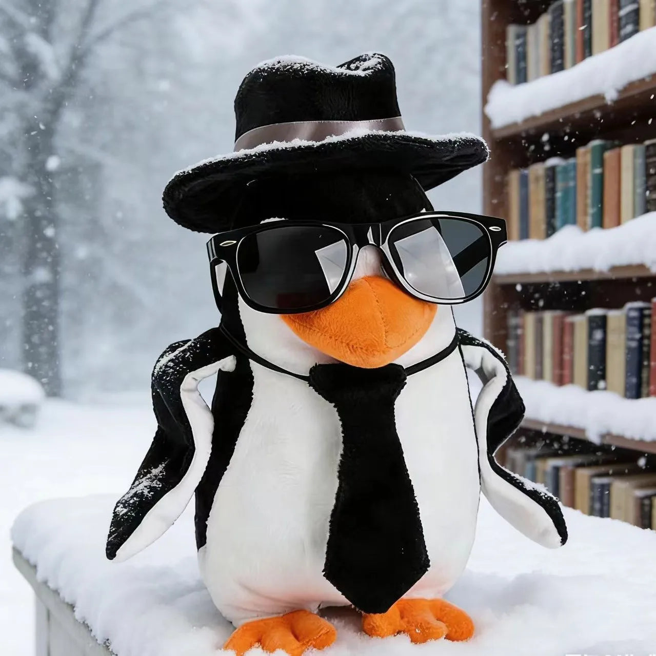 Cute Penguin Plush Toy Soft Stuffed Animal Pillow
