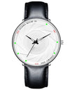 Minimalist Men's Fashion Watches Ultra Thin Stainless Steel Mesh Belt Quartz Wrist Watch Men Casual Leather Clock