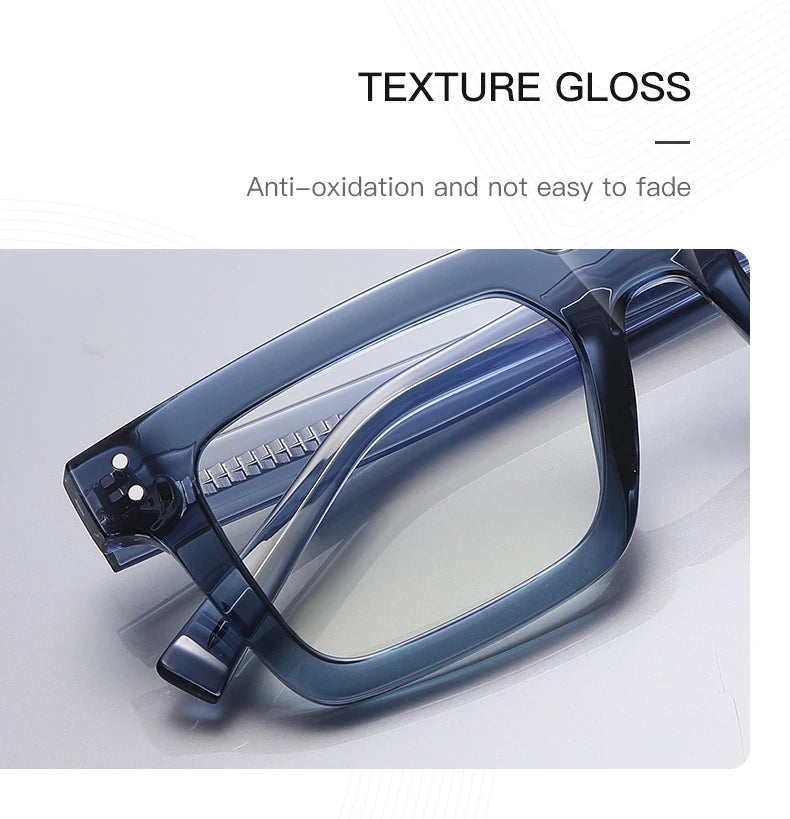 HONGMEI Men's Anti Blue Light Reading Glasses Brand Design Myopia Prescription Glasses Men Simple Optical Eyewear Glasses Frame