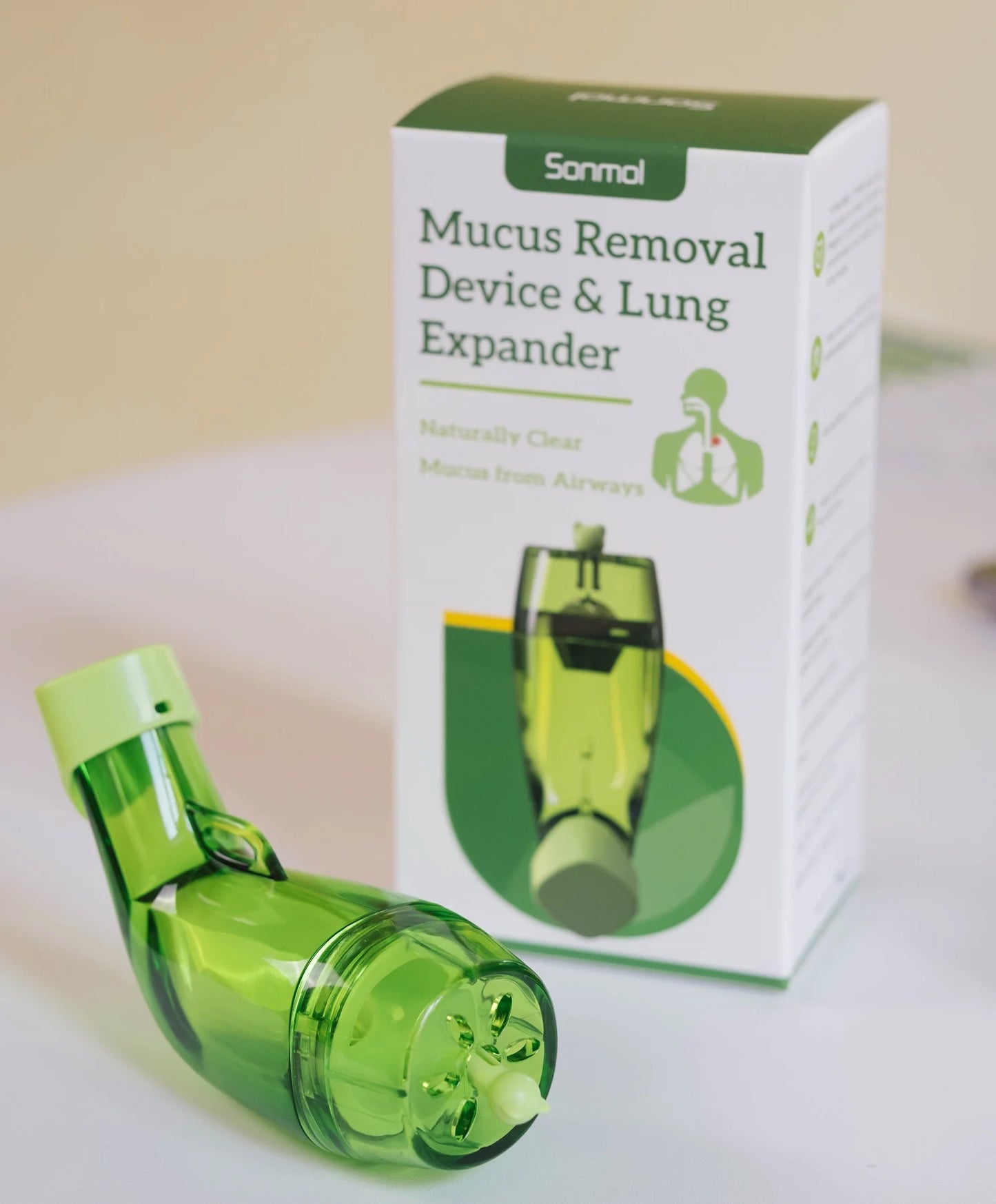 Mucus Removal Device Lung Expander Breathing Exercise Respiratory Trainer Drug-Free OPEP Therapy Phlegm Remover Clear Relife