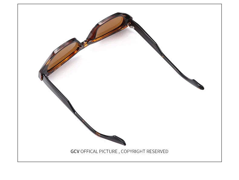 Cat Eye Acetate Polarized UV400 Fashion Sunglasses for Women Luxury Party Eyewear