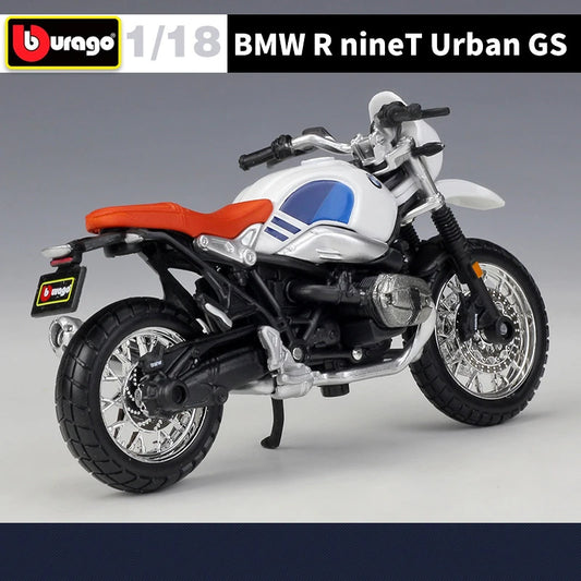 1 18 Scale BMW R nineT Urban GS Diecast Motorcycle Model