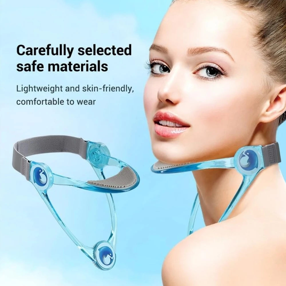 Adjustable Neck Support Brace,Neck Stretcher Exerciser Cervical,Neck Traction Device,Correction for Spine Pressure Pain Relief