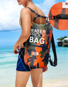 30L 15L Waterproof Dry Bags With Wet Separation Pocket Backpack For Kayaking Boating Swimming Outdoor Sports Bag XAZ9