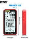 6000 Counts Digital Smart Multimeter Transistor Testers True RMS Auto Electrical Capacitance Meter Temp Resistance