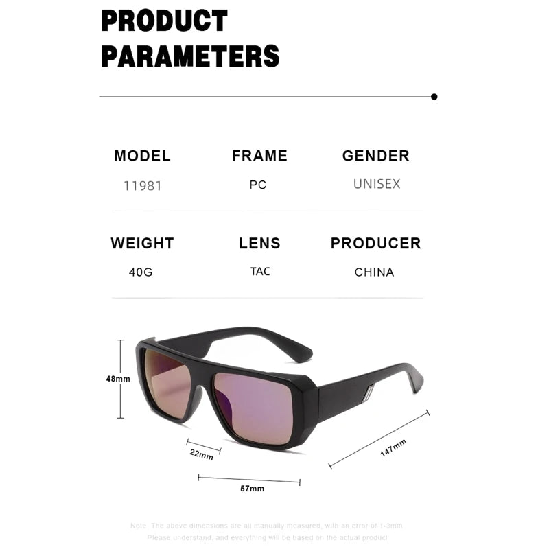 BWM Sunglasses Luxury Glass Polarized UV400 Anti-Glare Driving Cycling Fishing Outdoor Beach Hiking Sunglasses Mirror Color Film