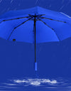 High Quality Automatic Umbrella with Metal Buckle Thickened UV Parasol Folding Umbrella Modern Rain Gear Sunshade
