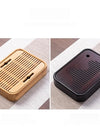 Kitchen Tea Tray Portable Dishes For Tea Bamboo Rectangle Storage Of Water Woodentray For Chinese Style Chaban Tea Table