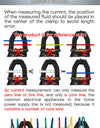 AC Current Clamp Meter  Digital 4000 Counts Multimeter Ammeter Voltage Tester Car Amp Hz Capacitance NCV Ohm Tool