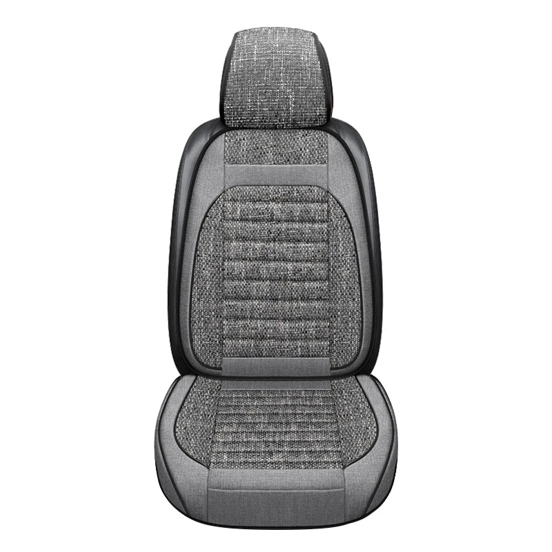 3D Linen Car Seat Covers Universal Leather Car Seat Cushion Full Surrounded Car Seat Pads Breathable Auto Chair Pads Protector