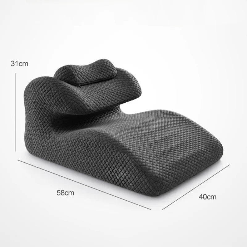 Memory Foam Bed Wedge Pillow Incline Support Cushion For Relief Pregnancy Home Sleeping Pillow Elderly Back Rest Pillow