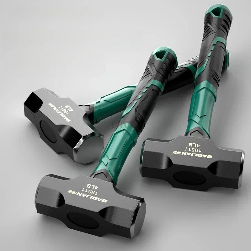 Antirust High Carbon Octagonal Hammer Solid and Multifunctional Household Wall Demolition Woodworking Sledge Hammer Hand Tools