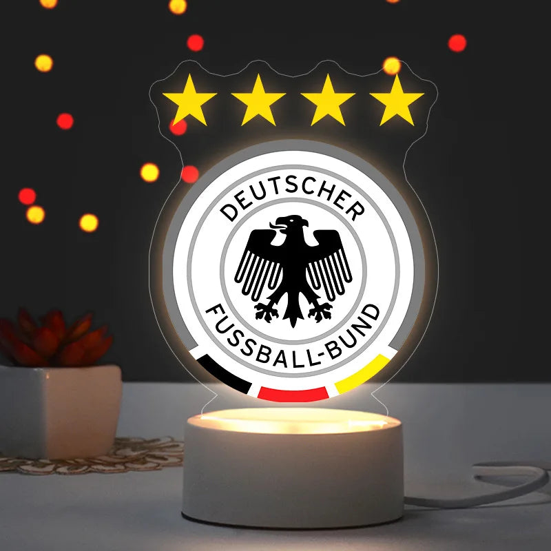 2026 Football Mascot Trophy LED Night Light Desktop Lamp Collectible Decoration