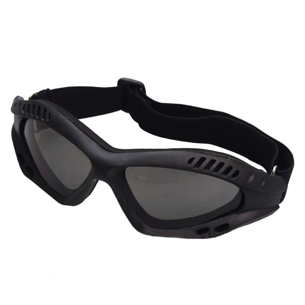 Outdoor Eye Protective Comfortable Airsoft Tactical Glasses Goggles Anti Fog With Metal Mesh/PC Len For Paintball Hunting