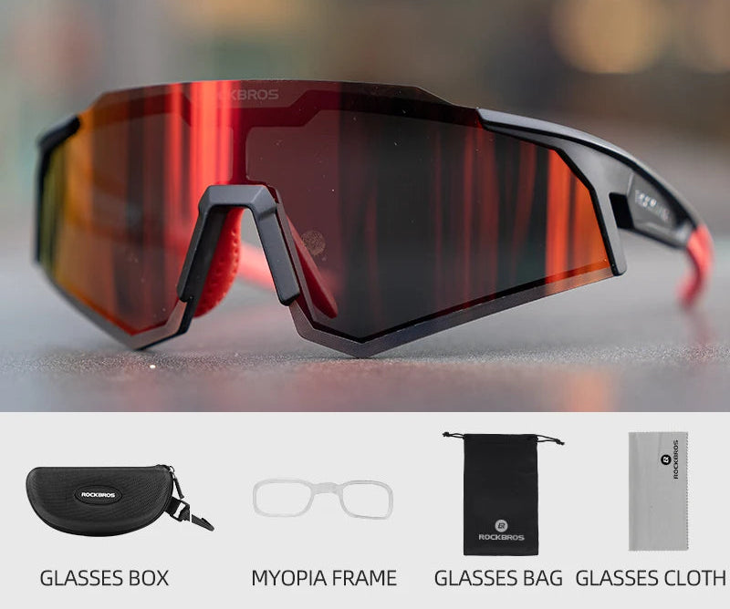 Polarized Photochromic Bike Glasses Outdoor UV400 Bicycle Eyewear Sunglasses Sports MTB Road Cycling Glasses Goggles