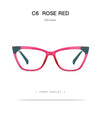 Prescription glasses lunette reading glasses blue light blocking women's eyepieces blue filter