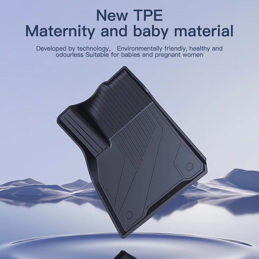 TPE Full Coverage Floor Mats for Tesla Model 3 and Model Y 2021 2024 All Weather Non Slip Protection
