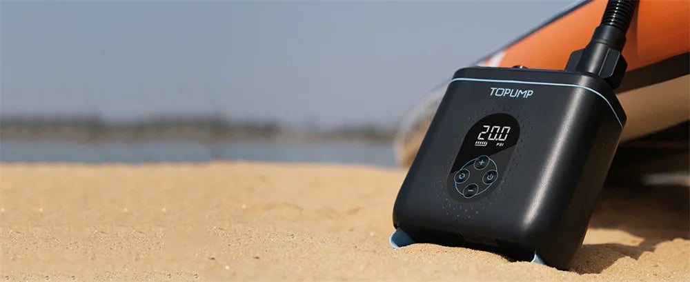 Electric Kayak Accessories PVC Inflatable Boat SUP Pump 20PSI 4000mAh Stand Up Paddle Board for Tent Mattress Wing Kite