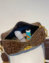 Shoulder Bag Luxury Designer Fashion Letter Printing Handbag Women's Broadband Crossbody Shoulder Bags Wallet