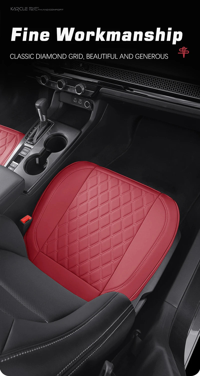 Leather Car Seat Covers Universal PU Cars Seat Cushion Cover Automobiles Seat Protector Waterproof Car Chair Pad Mat