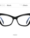 Optical Prescription Computer Blue Blocking Eyeglasses Anti-Blue Light Cat-Eye Frames Customizable Reading Women