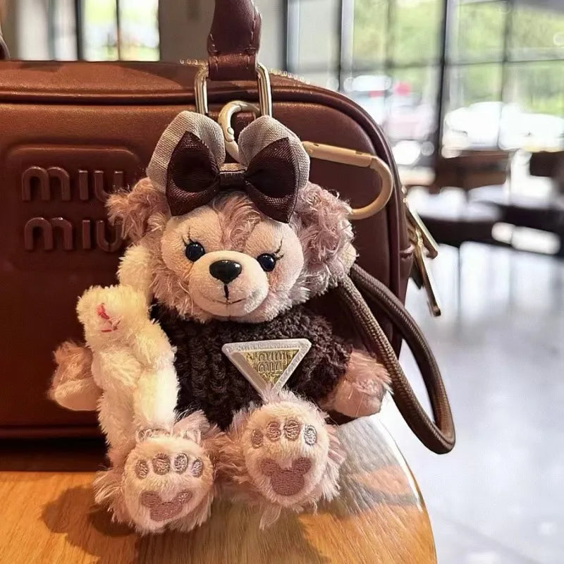 Duffy ShellieMay Plush Keychain Soft Stuffed Backpack Pendant 12cm