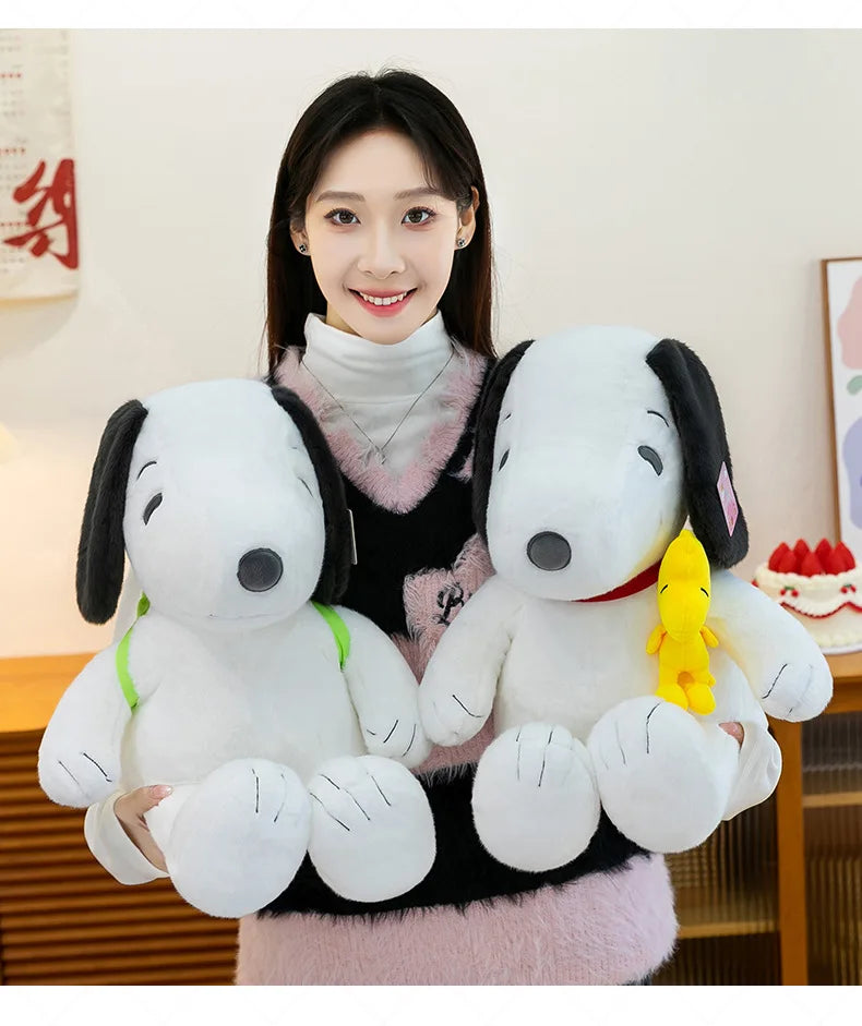 Cute Cartoon Dog Plush Backpack Soft Stuffed Pillow