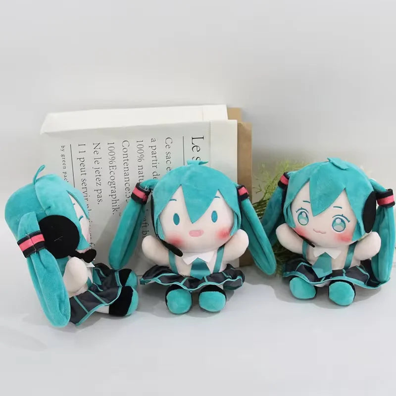 20 to 25cm Cute Anime Girl Plush Doll Soft Stuffed Toy