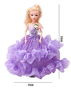 12 Inch/31 Cm Electric Universal Walking Doll With Music And Dance, Wedding Dress Princess