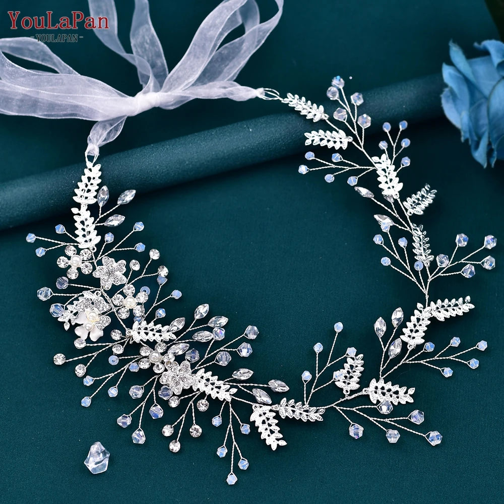 Wedding Belt Rhinestone Alloy Leaf Woman Sash Bridal Dress Belt Evening Gown Sash Belt Party Wedding Accessories