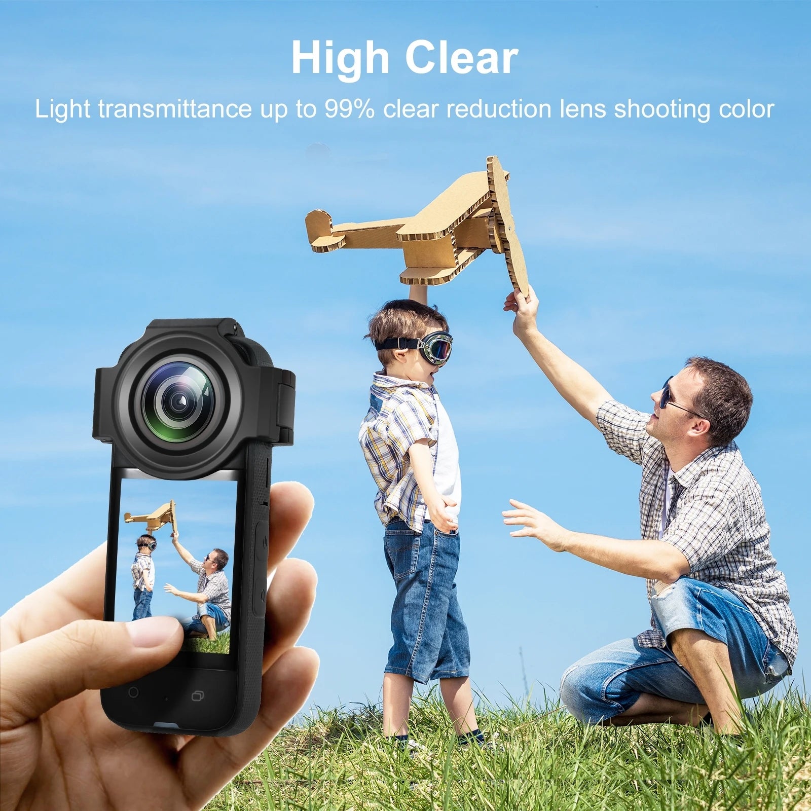 for Insta360 X4 Optical Glass Lens Guard Protective Cover for Insta360 X3 Upgrade Optical Glass Lens Guard Accessories