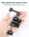 Magic Arm Multi-way Ball Aluminum Alloy Mount for Gopro/ DJI Action Camera Accessories & 1/4 Screw Hole Equipments