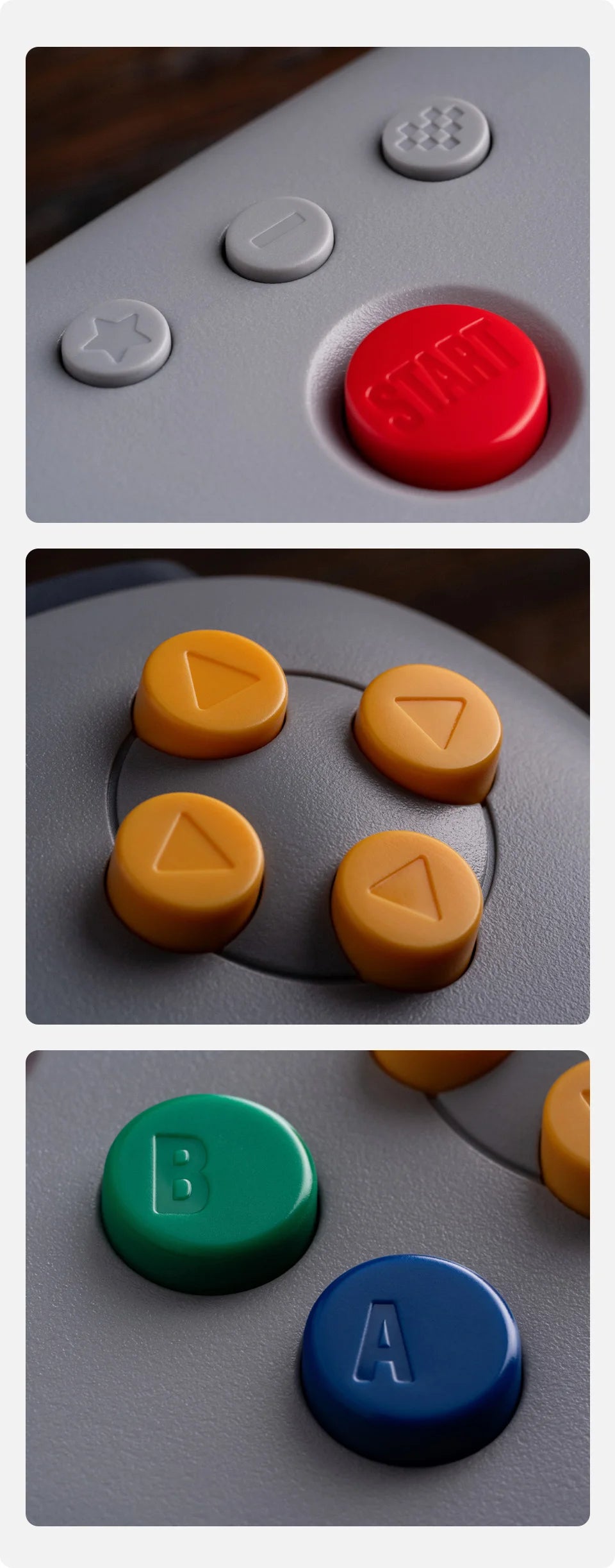 Wireless Retro Gaming Controller with Hall Effect Joystick for Nintendo 64 and Analogue 3D