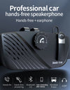 2 in 1 Car BT Phone Sun Visor Hands Free Speakerphone Car Speaker Handsfree Car kit Auto Multifunctional Bt 5.0 Audio Receiver
