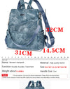 Leather Backpacks Casual Knapsack Large Capacity Packs School Backpack For College Students Travel Bags