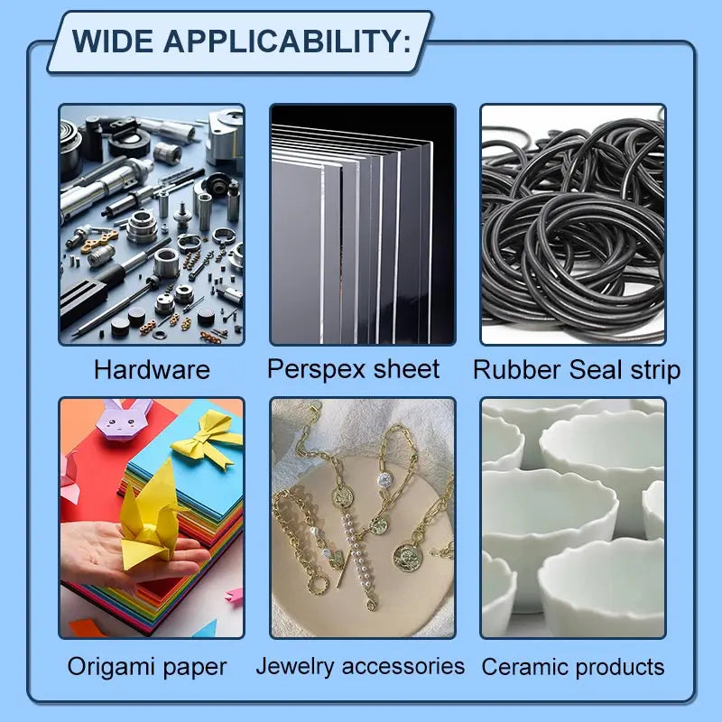 20ml 401 Instant Strong Super Glue Universal Superglue Mighty Instant Glue for Resin Ceramic Metal Glass Fast Dry